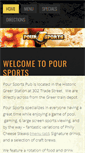 Mobile Screenshot of poursportspub.com